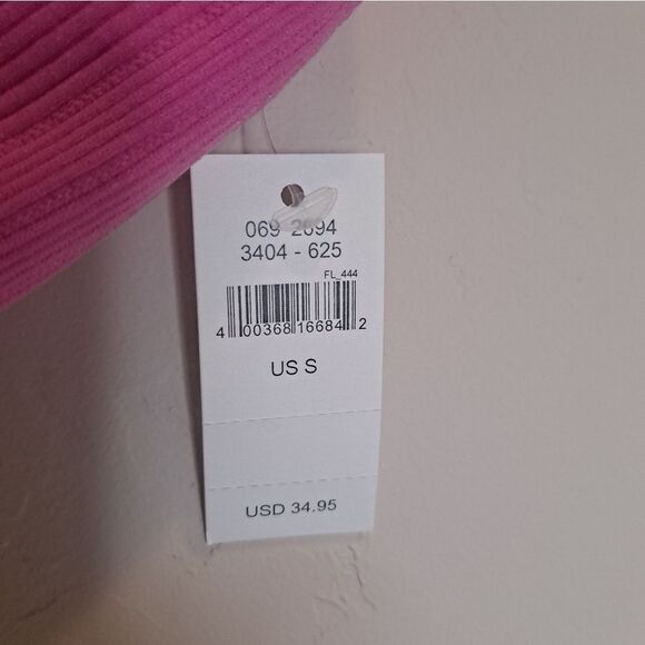 Aerie NWT seamless ring plunge bralette blue ribbed size Small - Picture 2 of 7